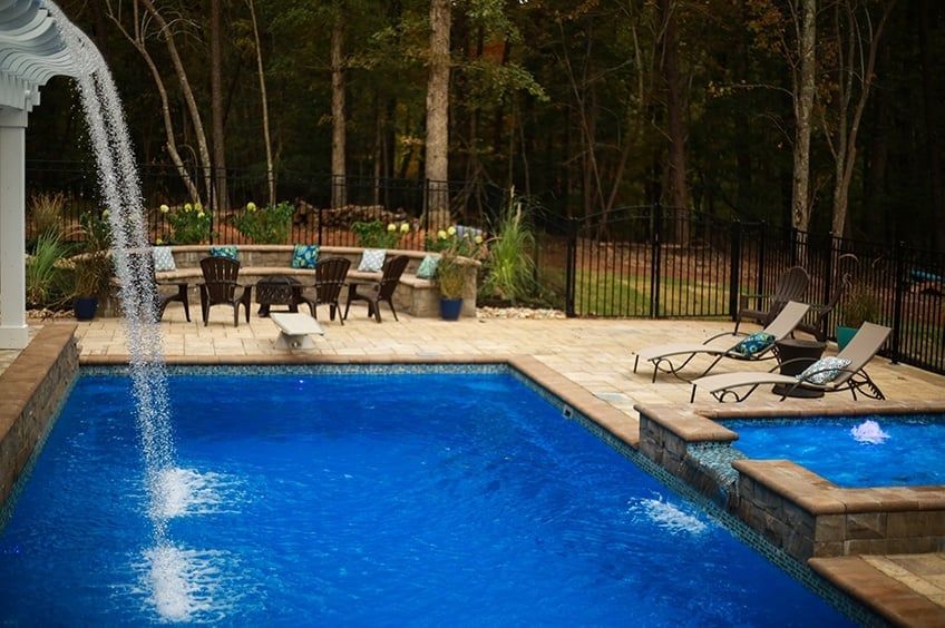 T40 Fiberglass Pool River Pools & Spa